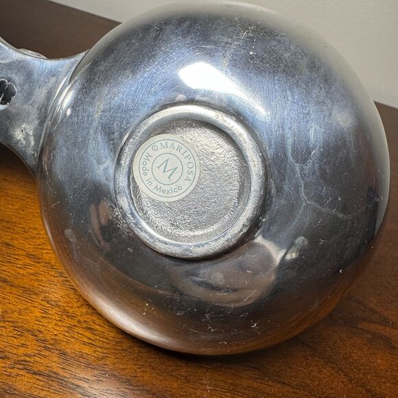 Vintage Mariposa Christmas Tree Double Bowl Serving Dish - Picture 12 of 12